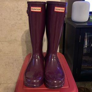 Hunter rain boots